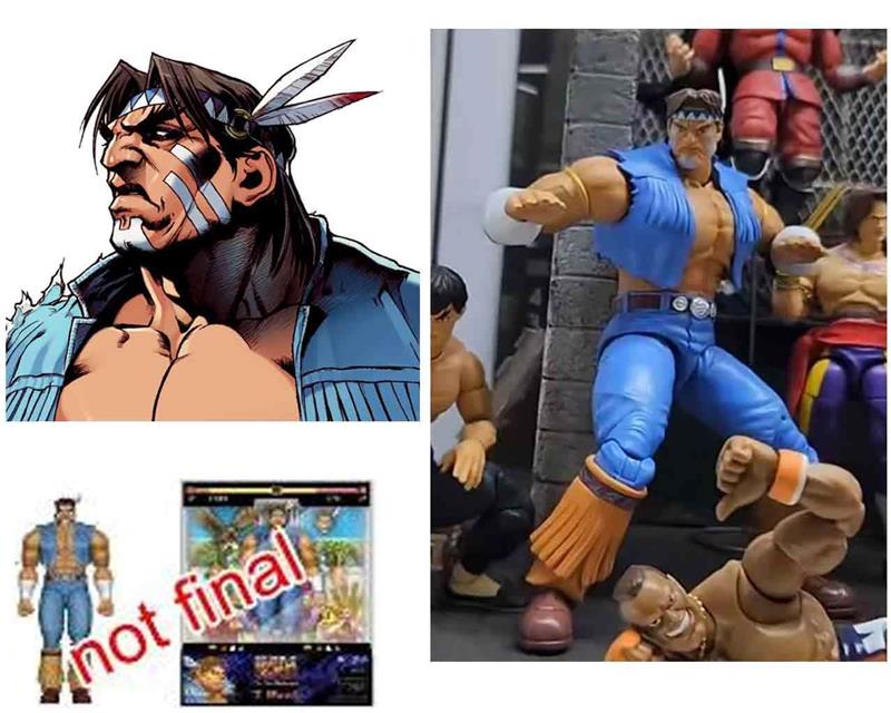 1/12 STREET FIGHTER II - HAWK - DE LUXE