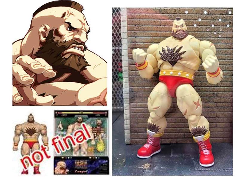 1/12 STREET FIGHTER II - ZANGIEF - DE LUXE