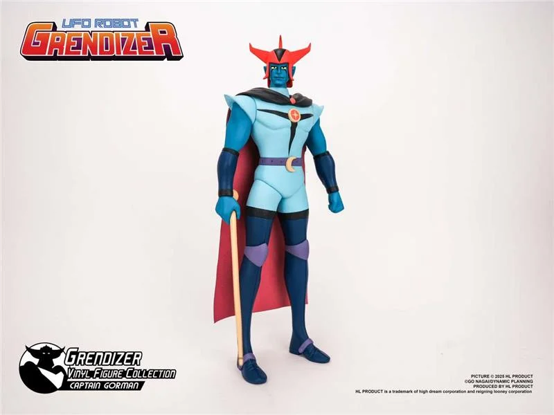 UFO ROBOT GRENDIZER CAPTAIN GORMAN PVC STATUE