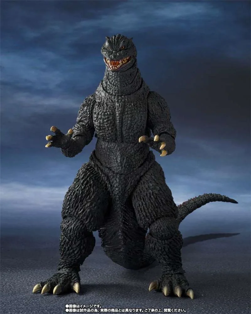 S.H.MONSTERARTS -GODZILLA 2004 HEAT RAY VER VS NEW GOTENGO