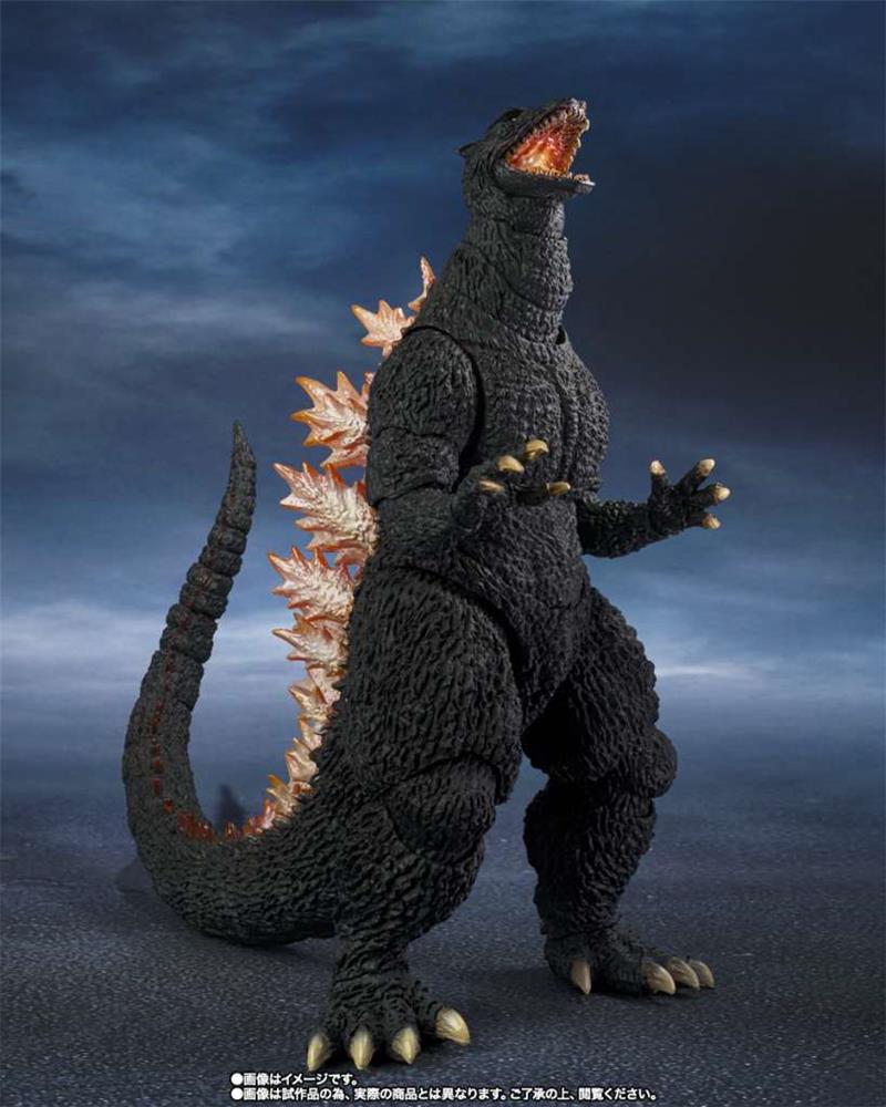 S.H.MONSTERARTS -GODZILLA 2004 HEAT RAY VER VS NEW GOTENGO