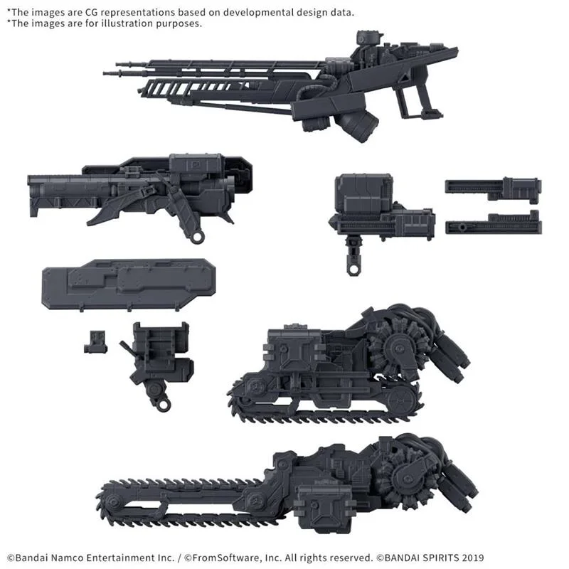 30MM OPTION PARTS SET ARMORED CORE VI FIRES OF RUBICON WEAPON SET 07