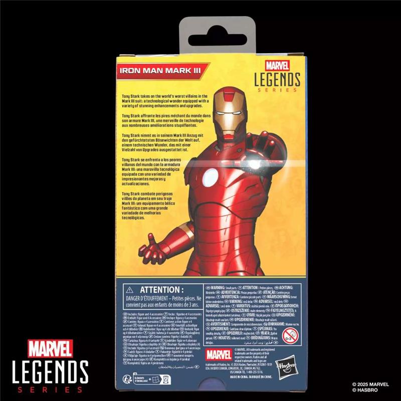MARVEL LEGENDS MARVEL STUDIOS IRON MAN MARK III