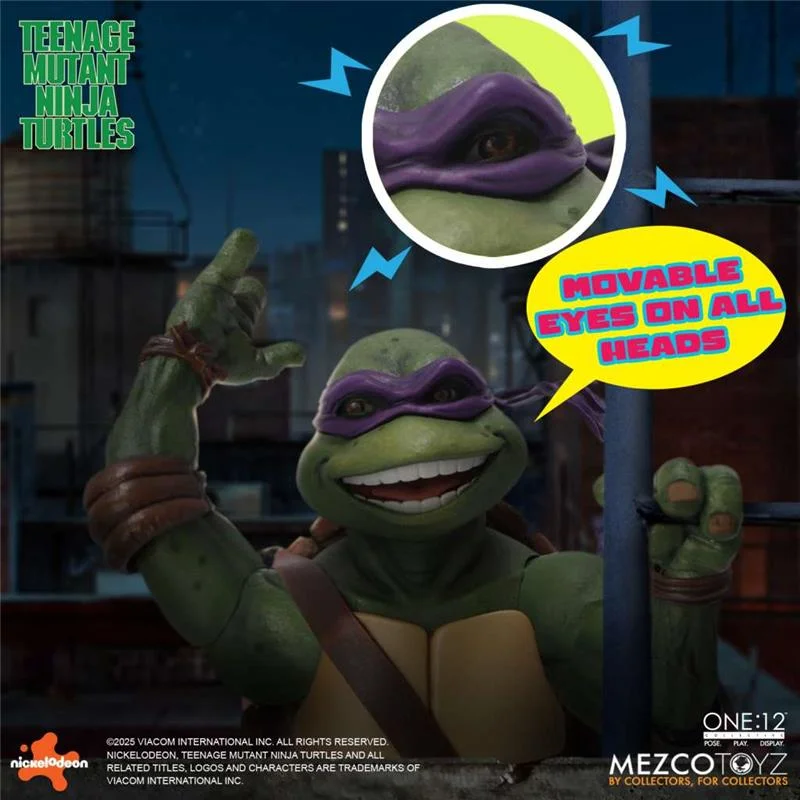 ONE 12 COLLECTIVE TEENAGE MUTANT NINJA TURTLES 1990 MOVIE