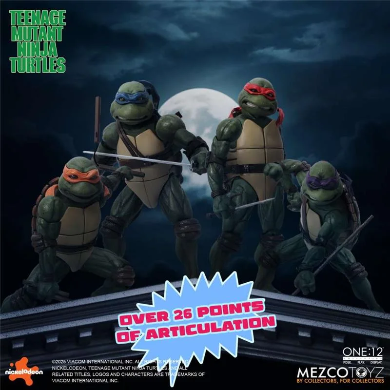 ONE 12 COLLECTIVE TEENAGE MUTANT NINJA TURTLES 1990 MOVIE