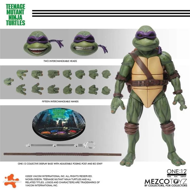 ONE 12 COLLECTIVE TEENAGE MUTANT NINJA TURTLES 1990 MOVIE