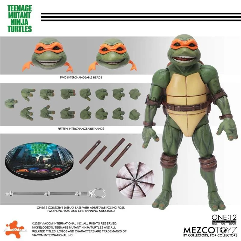 ONE 12 COLLECTIVE TEENAGE MUTANT NINJA TURTLES 1990 MOVIE
