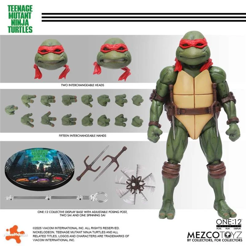 ONE 12 COLLECTIVE TEENAGE MUTANT NINJA TURTLES 1990 MOVIE