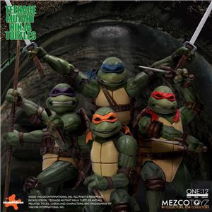 mezco one 12 collective teenage mutant ninja turtles 1990 movie
