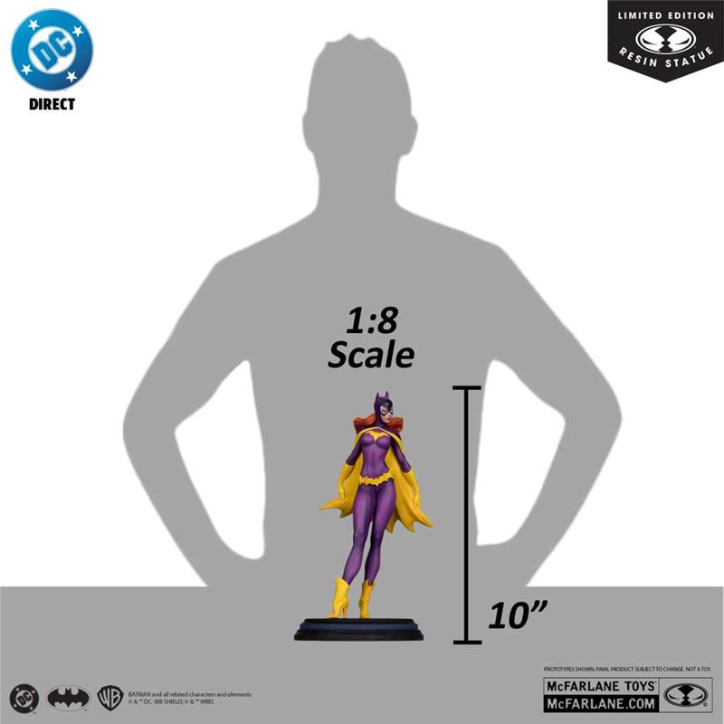 DC DIRECT DC COVER GIRLS BATGIRL J. SCOTT CAMPBELL RESIN STATUE