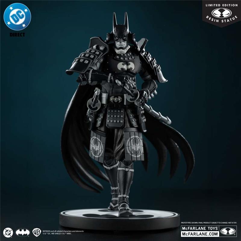 DC DIRECT BATMAN BLACK & WHITE BATMAN NINJA RESIN STATUE
