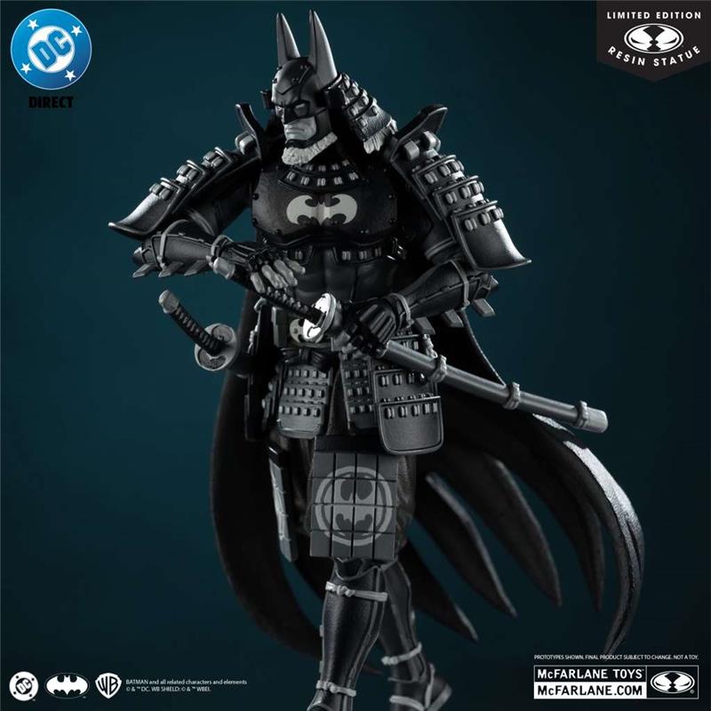 DC DIRECT BATMAN BLACK & WHITE BATMAN NINJA RESIN STATUE