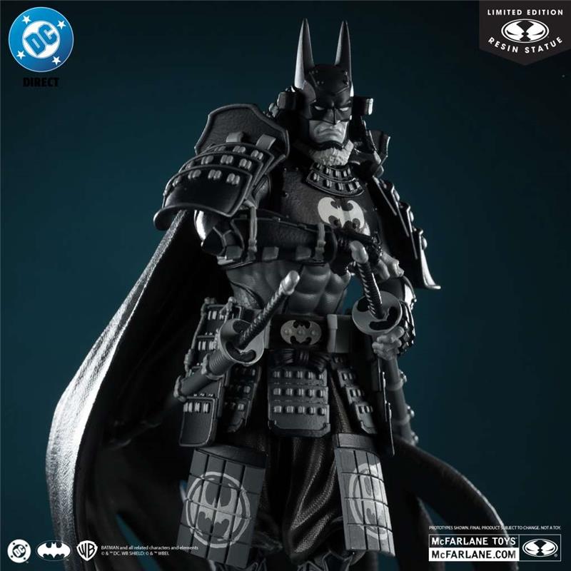 DC DIRECT BATMAN BLACK & WHITE BATMAN NINJA RESIN STATUE