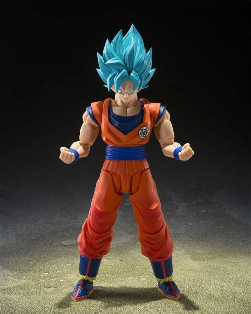 S.H.FIGUARTS - DRAGON BALL SUPER SAIYAN GOD SUPER SAIYAN SON GOKU BLUE POWER