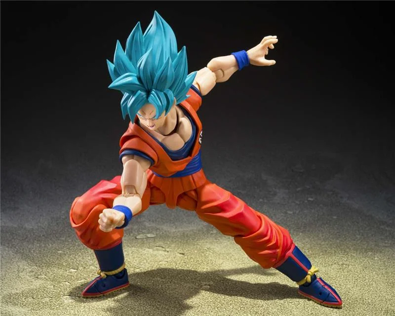 S.H.FIGUARTS - DRAGON BALL SUPER SAIYAN GOD SUPER SAIYAN SON GOKU BLUE POWER