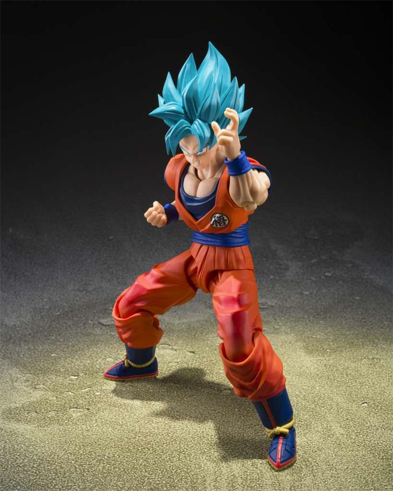S.H.FIGUARTS - DRAGON BALL SUPER SAIYAN GOD SUPER SAIYAN SON GOKU BLUE POWER