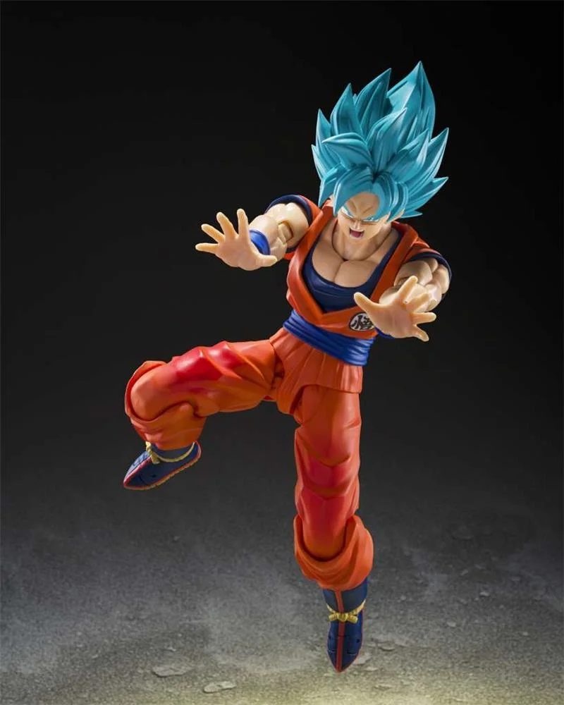 S.H.FIGUARTS - DRAGON BALL SUPER SAIYAN GOD SUPER SAIYAN SON GOKU BLUE POWER