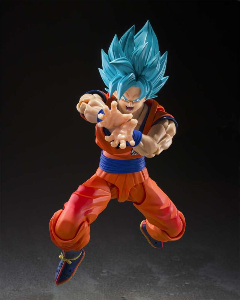 S.H.FIGUARTS - DRAGON BALL SUPER SAIYAN GOD SUPER SAIYAN SON GOKU BLUE POWER