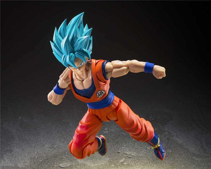S.H.FIGUARTS - DRAGON BALL SUPER SAIYAN GOD SUPER SAIYAN SON GOKU BLUE POWER