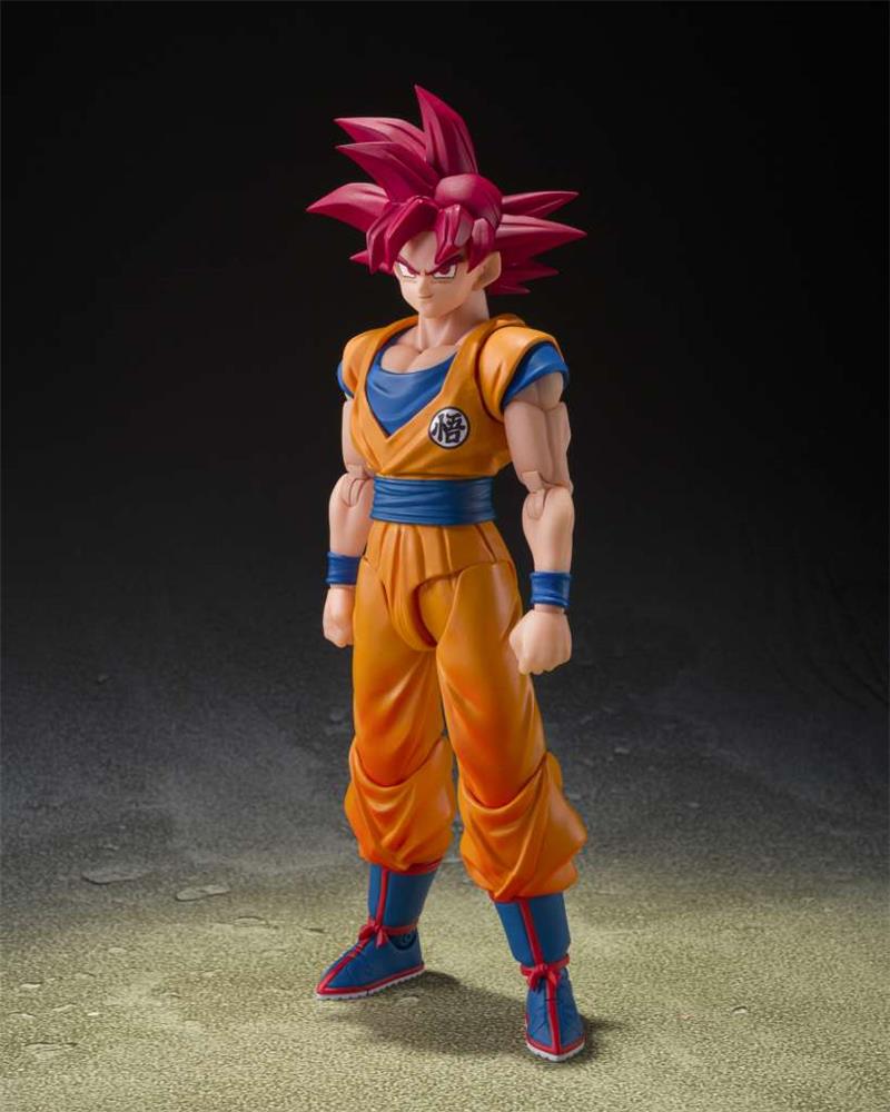 S.H.FIGUARTS - DRAGON BALL SUPER SAIYAN GOD SON GOKU GOD AURA