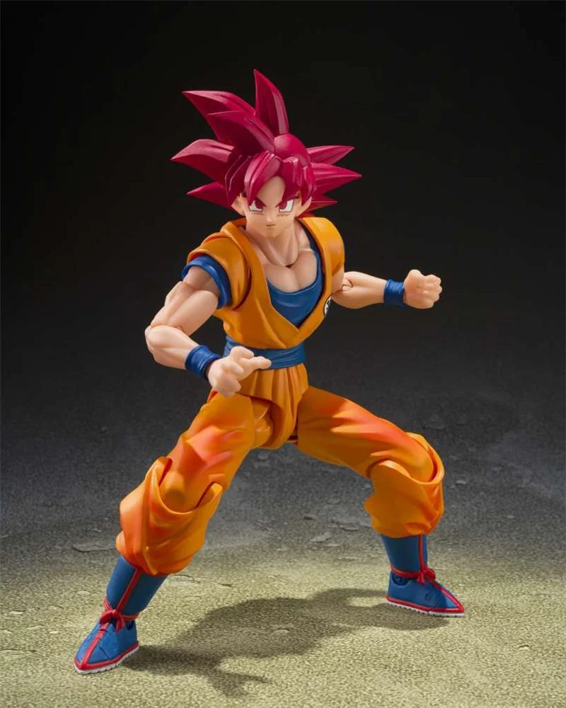 S.H.FIGUARTS - DRAGON BALL SUPER SAIYAN GOD SON GOKU GOD AURA