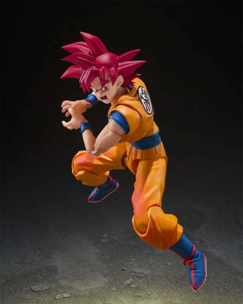 S.H.FIGUARTS - DRAGON BALL SUPER SAIYAN GOD SON GOKU GOD AURA