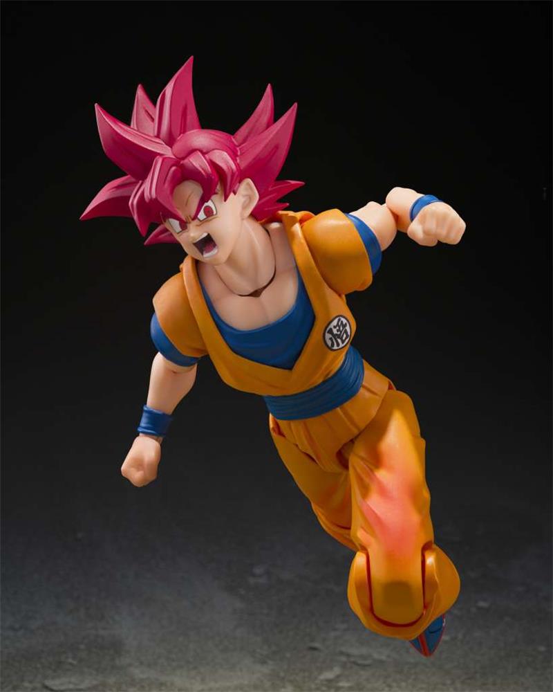 S.H.FIGUARTS - DRAGON BALL SUPER SAIYAN GOD SON GOKU GOD AURA