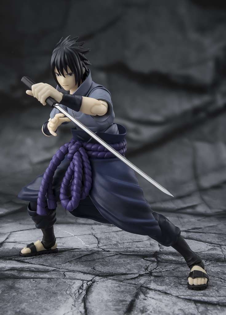 S.H. FIGUARTS - NARUTO SASUKE UCHIHA SOLITARY SHINOBI S.H.FIGUARTS