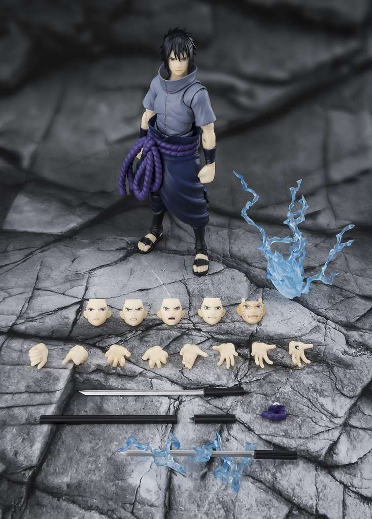S.H. FIGUARTS - NARUTO SASUKE UCHIHA SOLITARY SHINOBI S.H.FIGUARTS