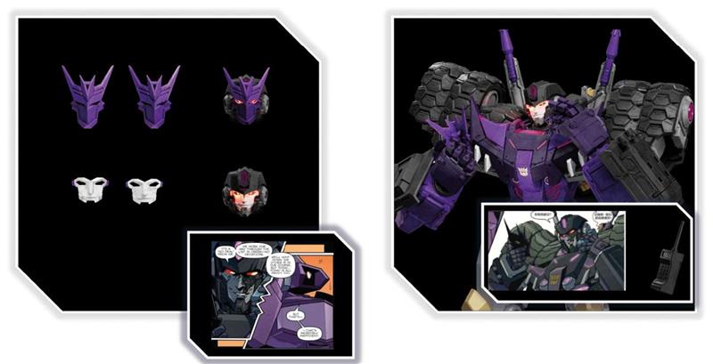 TRANSFORMERS TARN IDW ACTION EDITION 05 COMIC VERSION MODEL KIT