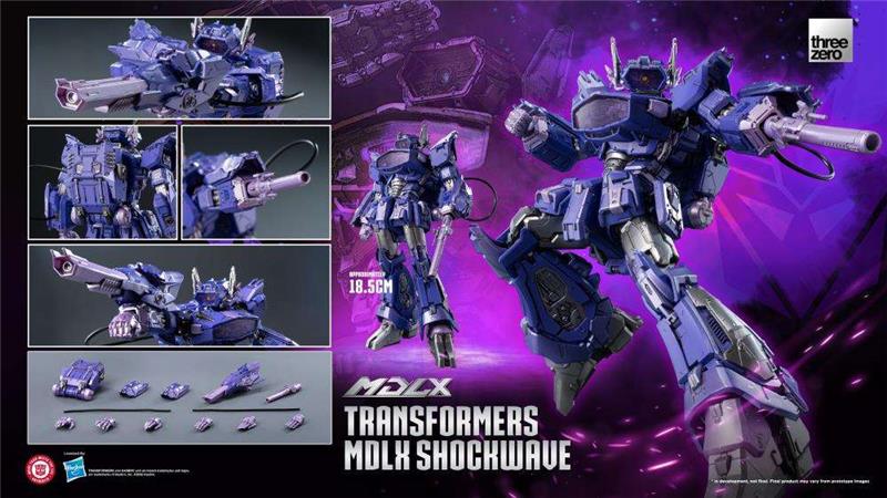 TRANSFORMERS MDLX SHOCKWAVE
