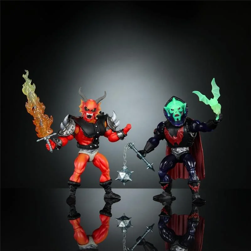 MASTERS OF THE UNIVERSE X STRANGER THINGS ORIGINS ACTION FIGURE 2-PACK HORDAK & HELLFIRE-MAN
