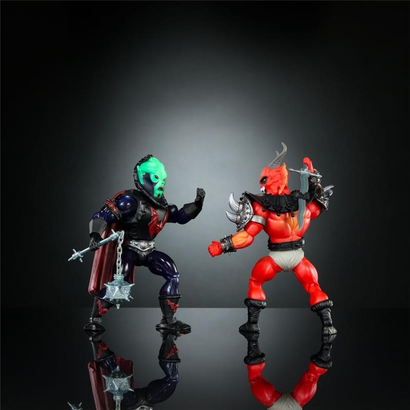 MASTERS OF THE UNIVERSE X STRANGER THINGS ORIGINS ACTION FIGURE 2-PACK HORDAK & HELLFIRE-MAN