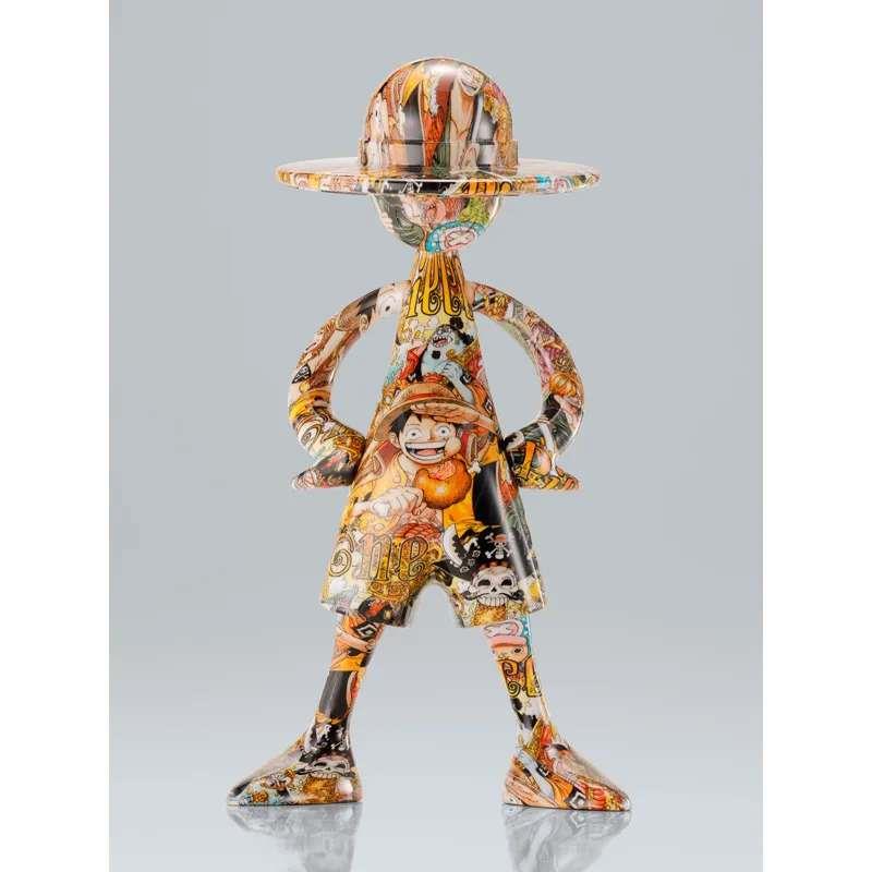 ONE PIECE LUFFY ARTCANVAS 1/8 1000LOGS ANNIVERSARY