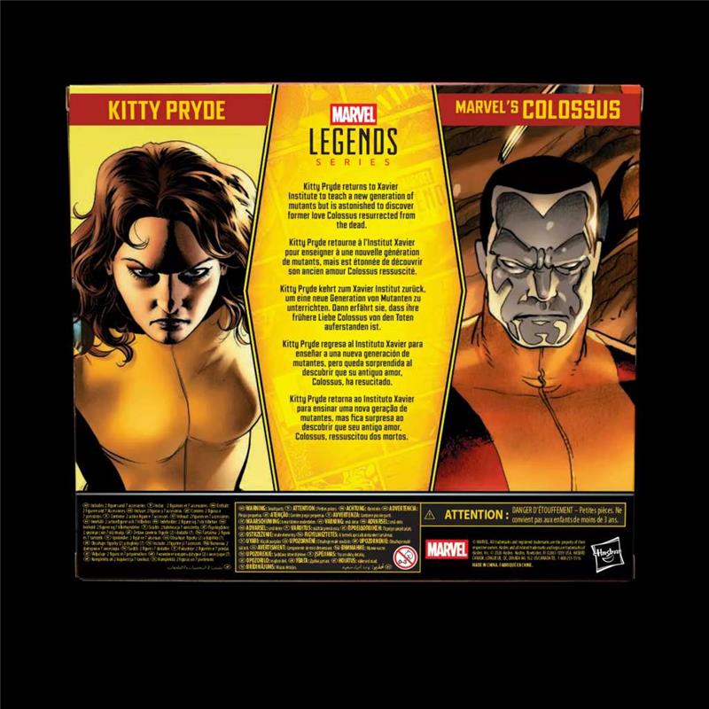 MARVEL LEGENDS ASTONISHING X-MEN KITTY PRYDE AND COLOSSUS