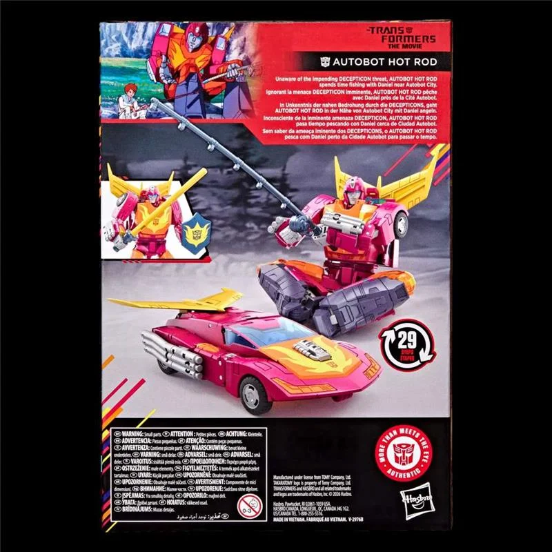 TRANSFORMERS STUDIO SERIES TRANSFORMERS THE MOVIE AUTOBOT HOT ROD