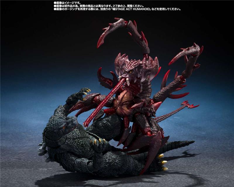 S.H.MONSTERARTS - GODZILLA JR. & DESTOROYAH EVOLUTION SET