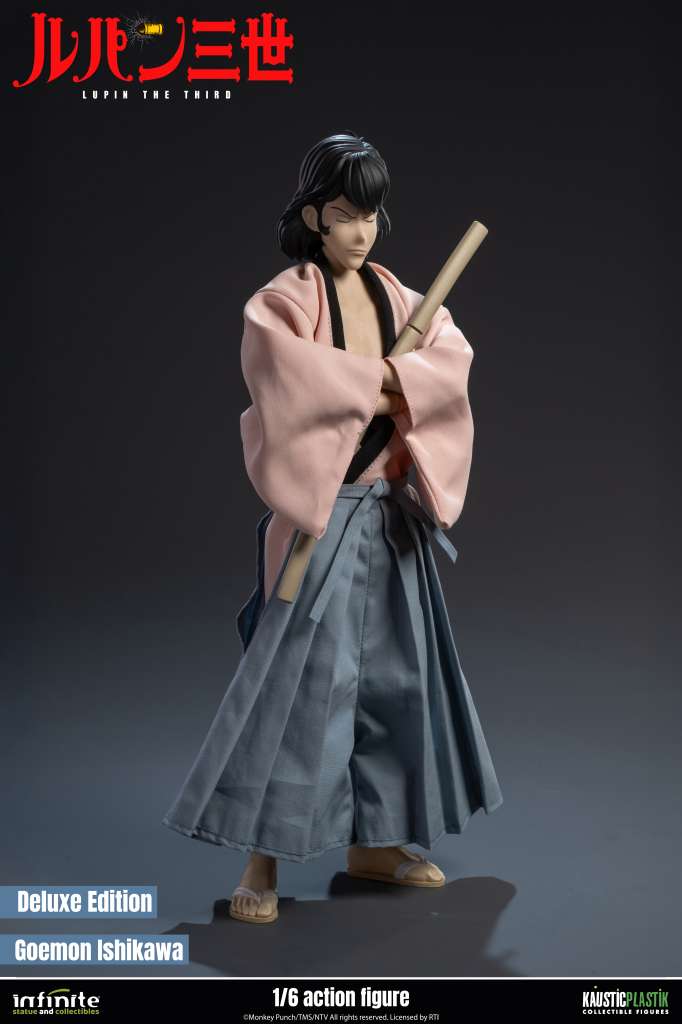 LUPIN THE 3RD THE ITALIAN ADVENTURE GOEMON ISHIKAWA XIII 1/6 ACTION FIGURE DELUXE EDITION