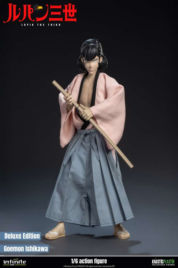 LUPIN THE 3RD THE ITALIAN ADVENTURE GOEMON ISHIKAWA XIII 1/6 ACTION FIGURE DELUXE EDITION