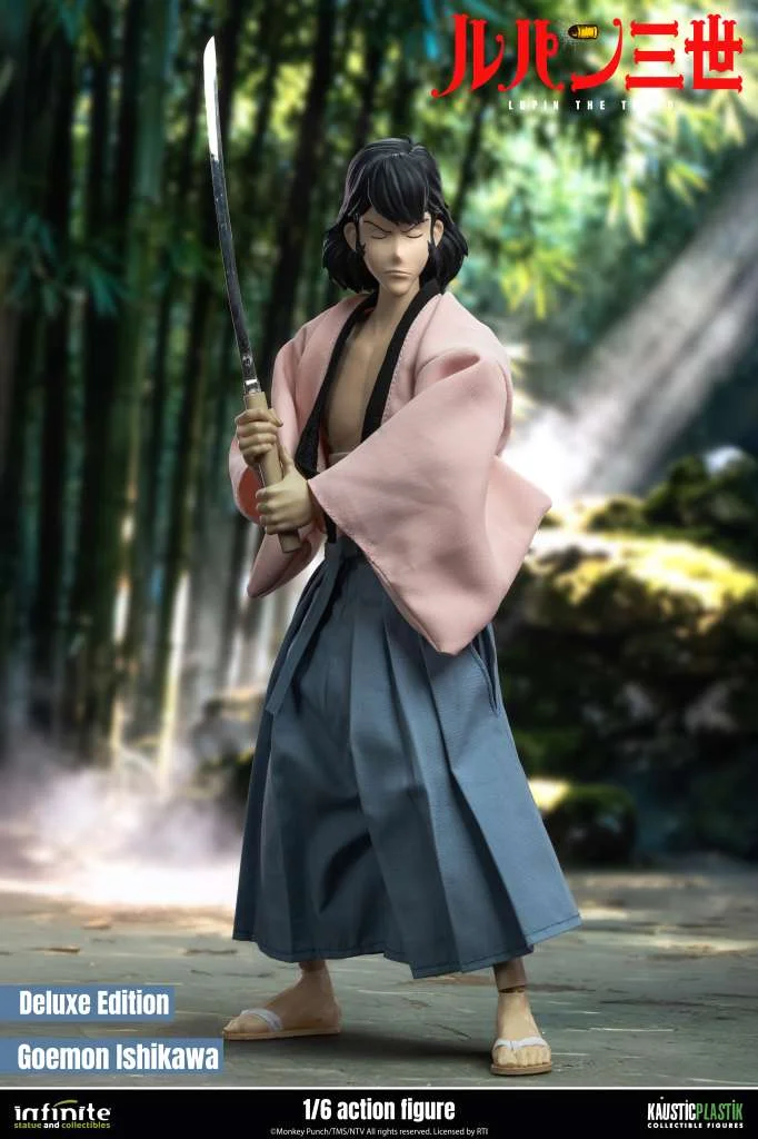 LUPIN THE 3RD THE ITALIAN ADVENTURE GOEMON ISHIKAWA XIII 1/6 ACTION FIGURE DELUXE EDITION