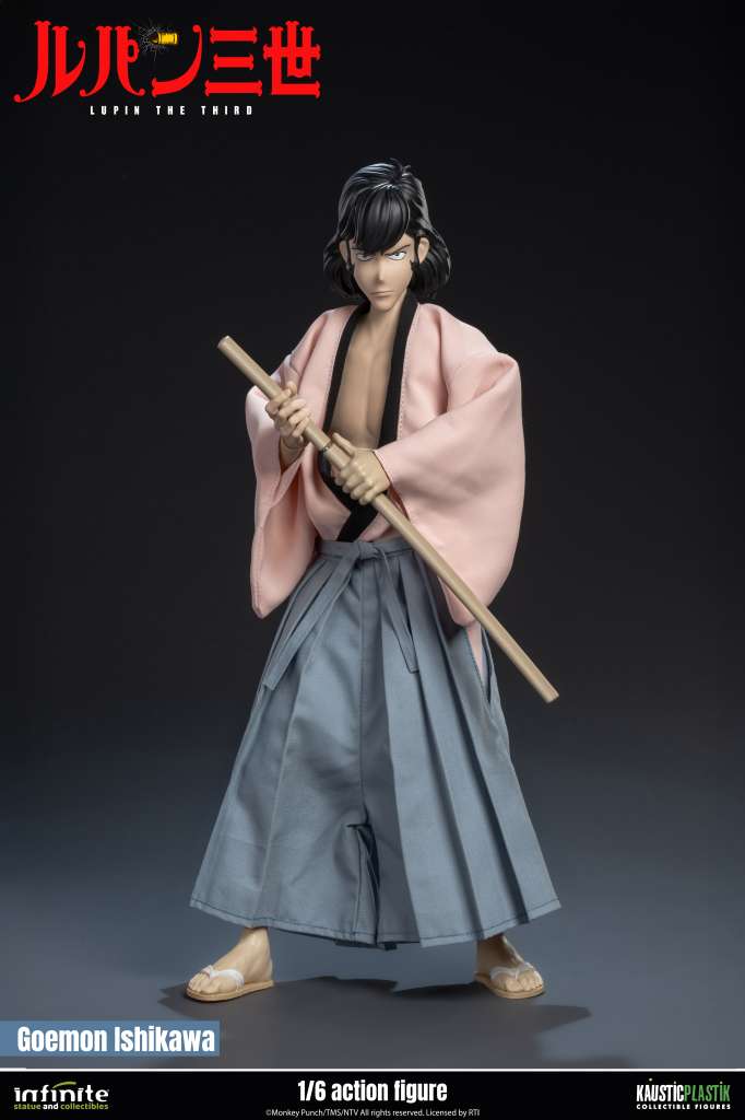 LUPIN THE 3RD THE ITALIAN ADVENTURE GOEMON ISHIKAWA XIII 1/6 ACTION FIGURE STANDARD EDITION