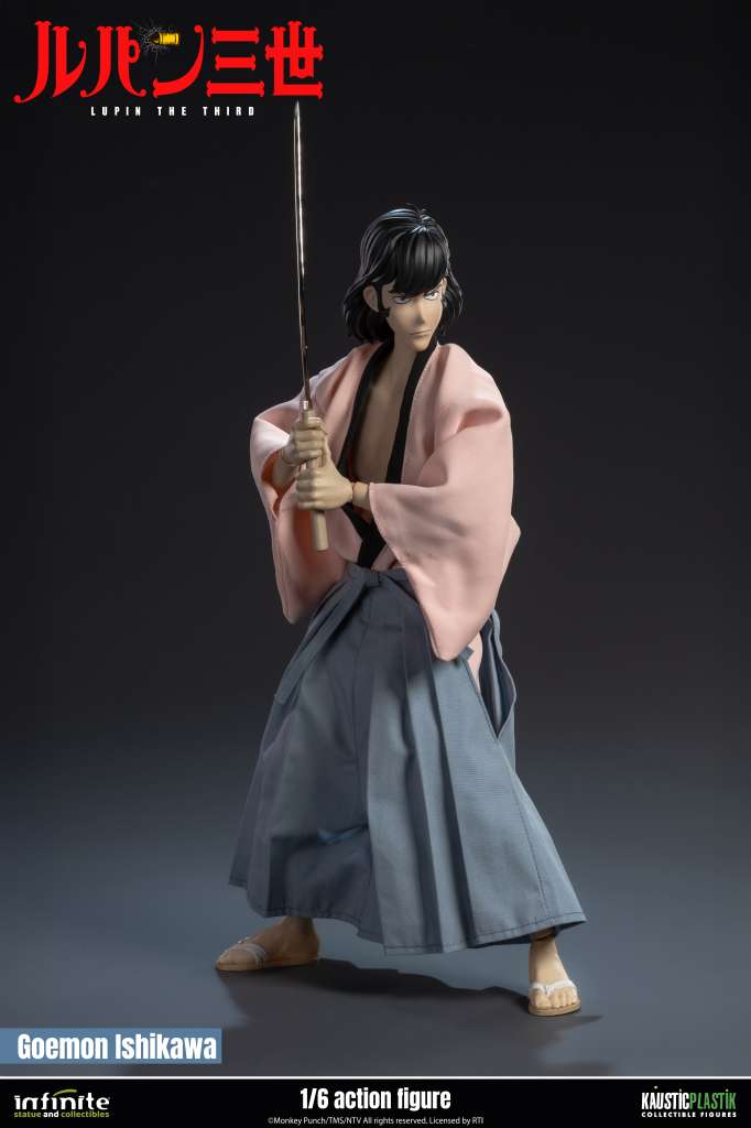 LUPIN THE 3RD THE ITALIAN ADVENTURE GOEMON ISHIKAWA XIII 1/6 ACTION FIGURE STANDARD EDITION