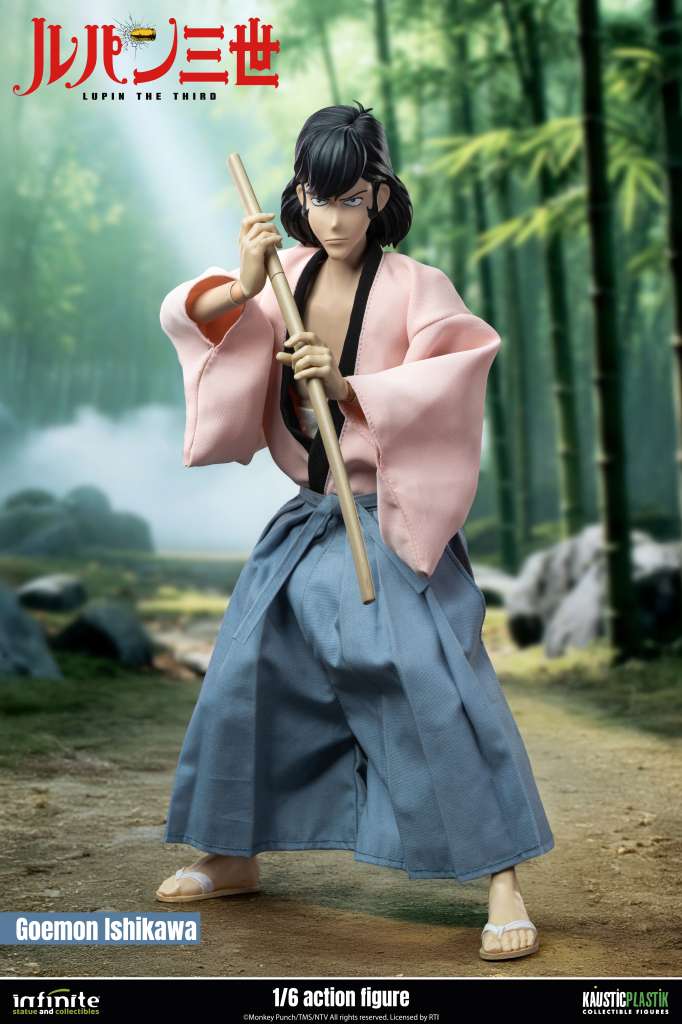 LUPIN THE 3RD THE ITALIAN ADVENTURE GOEMON ISHIKAWA XIII 1/6 ACTION FIGURE STANDARD EDITION