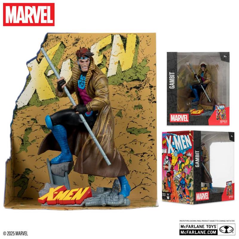 MARVEL COLLECTION 1:10 WV6 GAMBIT (X-MEN #1) FIGURE