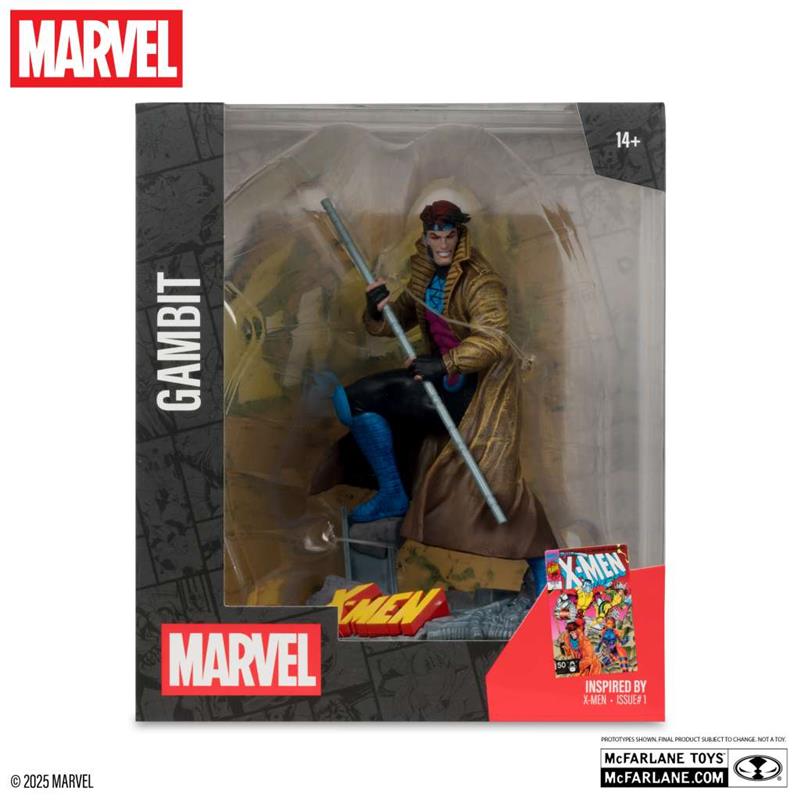 MARVEL COLLECTION 1:10 WV6 GAMBIT (X-MEN #1) FIGURE
