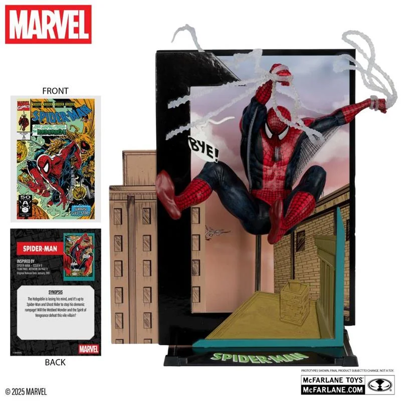 MARVEL COLLECTION 1:10 WV6 SPIDER-MAN (SPIDER-MAN #6) FIGURE