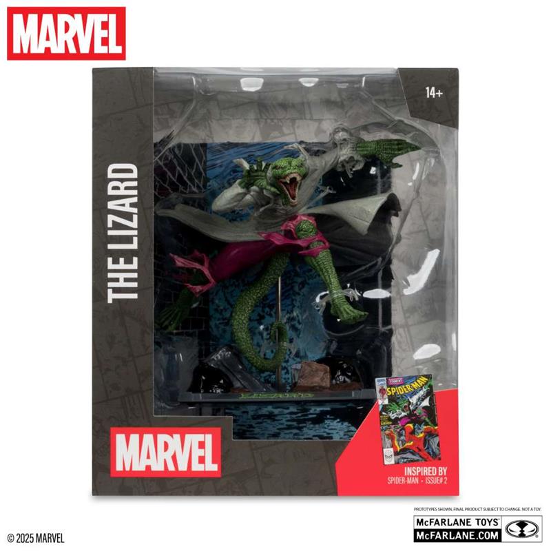MARVEL COLLECTION 1:10 WV6 THE LIZARD (SPIDER-MAN #2) FIGURE