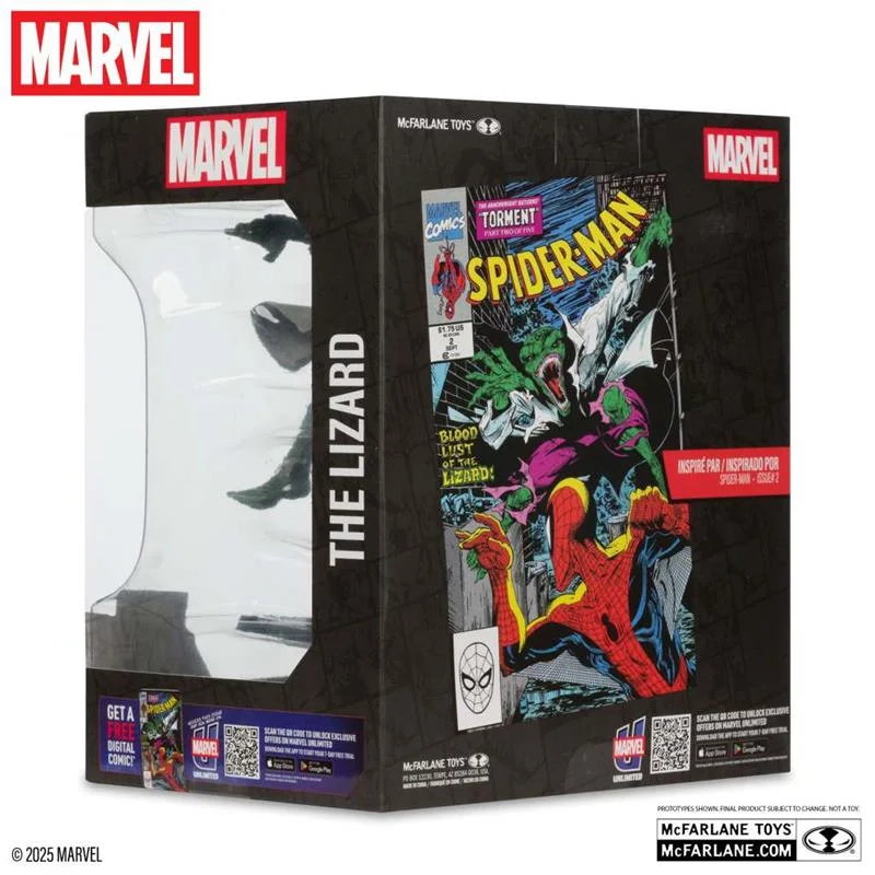 MARVEL COLLECTION 1:10 WV6 THE LIZARD (SPIDER-MAN #2) FIGURE