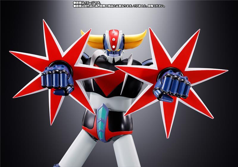 GX-76SP GRENDIZER ANIME COLOR VERSION CON GX-76X3 SPACER FULL SET