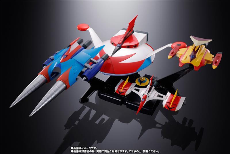 GX-76SP GRENDIZER ANIME COLOR VERSION CON GX-76X3 SPACER FULL SET